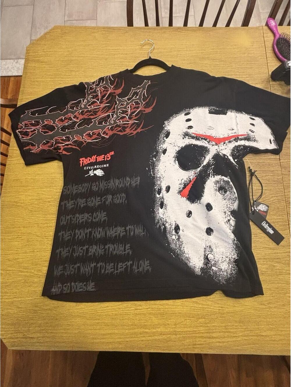 Civil Regime Jason  Size XL Friday the 13th